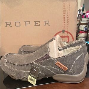 Roper Men's Casual Gray Shoes